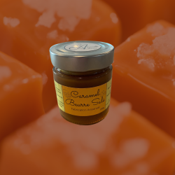 Pot de caramel beurre salé 230g de Léa & Alexandre