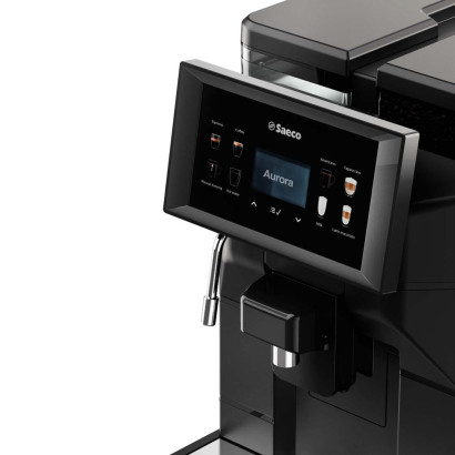 Machine à grain professionnelle Saeco Aurora M2 et son écran tactile