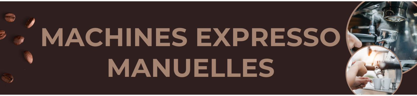 Machine expresso manuelle pour particuliers et professionnels