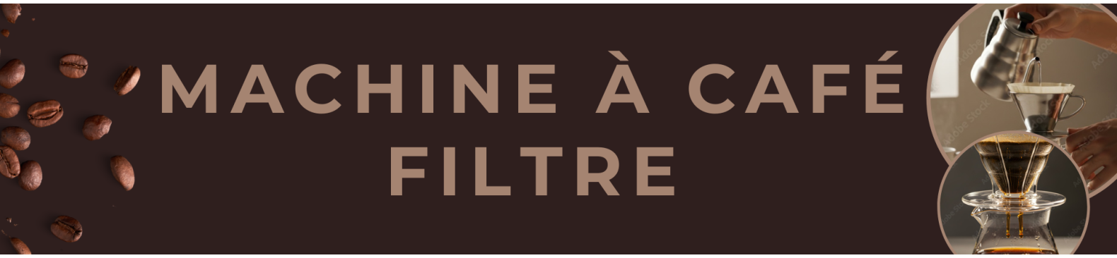 Machine à café filtre pour cafés moulus
