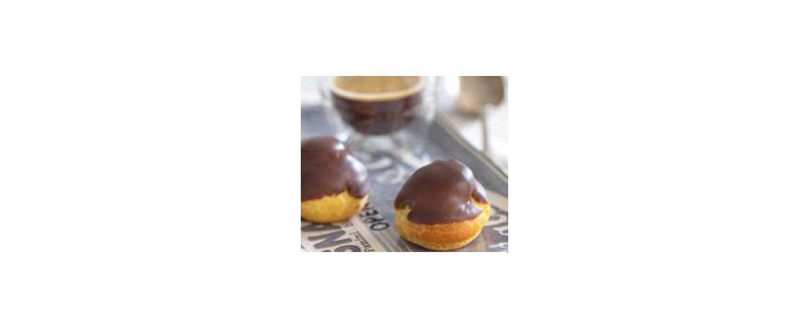 Recette de choux au caramel, beurre salé et chocolat
